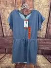 32 Degrees Cool Ladies' Soft Lux Dress, Size M, Heather Ash Blue