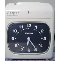 在飛比找Yahoo!奇摩拍賣優惠-AMANO BX-1800 六欄位電子式打卡鐘