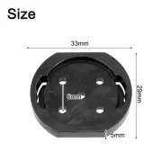 Bike Computer Mount for Garmin & For Bryton Essential Replacement Part in Nylon