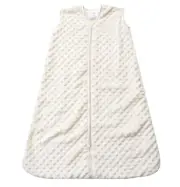 HALO Sleepsack Plush Dot Swaddle Adjustable Wearable Blanket, TOG 1.5, Small
