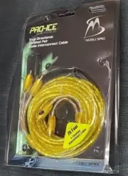 20FT MOBILE SPEC AUDIO INTERCONNECT CABLE TWISTED 2-Channel PRO-ICE [T223]