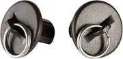 Universal Replacement for IndoorOutdoor Roller Shade, Roller Blind Accessories(Pull Ring end caps, 1 Pack, Brown)