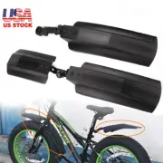 2PCS MTB Bike Front Rear Mud Guard Fenders Fat Tire Bicycle Guard 20/26inch
