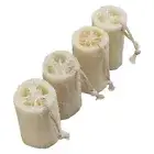 With Rope Exfoliating Skin Care Loofah Sponge Kitchen Body Scrubber Brush