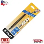 2-Pack PILOT Dr. Grip Ballpoint Ink Refills for Retractable Pens Blue Ink, 1.0mm
