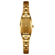 Women Tungsten Steel Quartz Watch with Small Diamond Dial