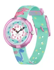 [Flik Flak] Dino Party Watch in Green