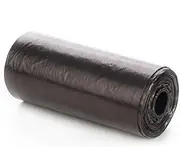 FONDOTIN 12 Rolls Pet Garbage Bags Durable Outdoor Poop Bags for Dogs Cats Convenient Waste Cleanup Red Green Purple Black Each Color