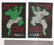 #114 US ARMY SPECIAL FORCES PANAMA PATCH BARRACKS RAT