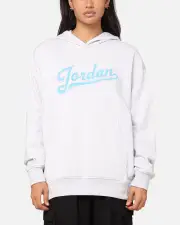 [JORDAN] Jordan Flight Mvp Fleece Pullover Hoodie Pure Platinum - Size 2XL 2XL Pure Platinum/H