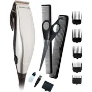 12pc Remington Personal Haircut Kit Clipper/Scissors/Comb Hair Trimmer Silver