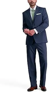 [Haggar] Men's Subtle Print Classic Fit Suit Separates-Pants and Jackets