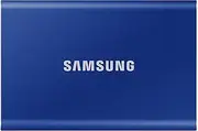 Samsung Portable SSD T7, 2TB, Indigo Blue, USB3.2, Type-C, R/W(Max) 1,050MB/s, Aluminium Case