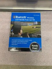 VR3 Bluetooth Wireless LCD Hands-Free Calling Car Kit VRBT300V