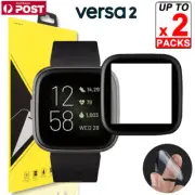 2pcs For Fitbit Versa 2 Versa 3 Screen Protector Cover TPU Case Full Coverage AU