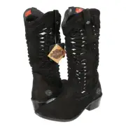 Womens Aalina Black Harley Davidson Boots Size 7.5
