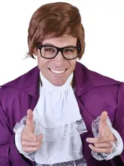 Shaggy Austin Power Costume Wig