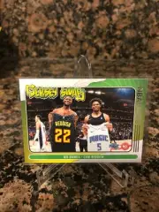 2020-21 NBA Hoops Jersey Swap Insert #5 Mo Bamba Cam Reddish Card HAWKS MAGIC