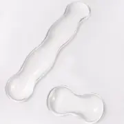 Silicone Gel Keyboard & Mouse Wrist Rest Set, White Cool Soft Ergonomic Wrist...