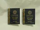 Versace 'Dylan Blue' For Men Pour Homme Perfume 2x Spray Vials NEW