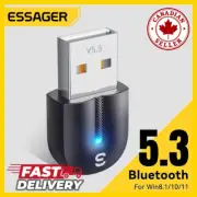 USB Bluetooth 5.3 Adapter Audio Receiver Transmitter for PC Speaker Laptop