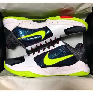 Nike Zoom  Kobe 5 Protro 小丑 黑白 Chaos 科比5 CD4991-100潮鞋