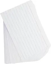 NOLITOY 200pcs Lined Index Cards: Horizontal Ruled Note Cards Notecards Flashcards for Studying Office Classroom List Exams Presentations Public Speaking
