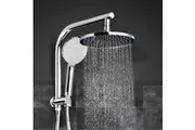 Cefito 9'' Rain Shower Head Set Handheld Round High Pressure Chrome