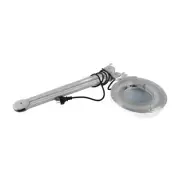 5X Magnifying Lamp with Light Desktop Stand Beauty Makeup Magnifier Glass Lens