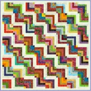 AND ANOTHER THING - 101" x 101" - Quilt-Addicts Pre-cut Patchwork Quilt Kit