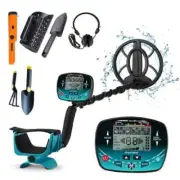 Underground Metal Detector Gold LCD Search Target Max Depth Hunting PinPointer