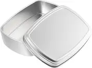 Homoyoyo Cosmetics Box Travel Kit Soap Aluminum Balm Tin Storage Box Lid for Travel