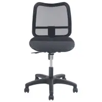 在飛比找momo購物網優惠-【DR. AIR】人體工學氣墊椅墊辦公網椅-2201(灰黑)