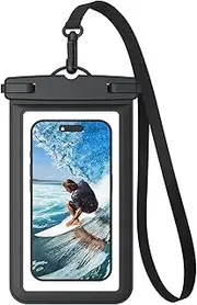 Universal Waterproof Phone Pouch Case Dry Bag for iPhone 15 14 13 Pro Max Mini 12 11 Pro Max XR XS X 8 7 6S Plus, Galaxy S24 S23 S22 S21 Note Pixel up to 7"
