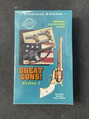 ULTRA RARE SEALED BOX Quality Card Co. GREAT GUNS Series 1 FACTORY SEALED 36