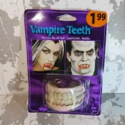 VAMPIRE TEETH FUN WORLD Halloween Fancy Dress Fangs Sealed