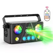 5in1 Disco Effect lighting RGB LED Beam DMX DJ Party Stage Laser Projector LigDl