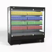 AG Equipment AG 1940mm Supermarket Multi Deck Showcase 3 door Glass Fridge - ...