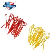 Aftermarket 60x Red Yellow Flexible Weed Eater Line Blades for Trimmer Edgers