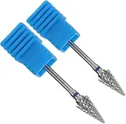 VICASKY Practical Tungsten Steel Nail Grinding Bits Cuticle Drill Bits for Manicure File Tools
