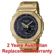 CASIO G-SHOCK CASIOAK FULL METAL GM-B2100 SOLAR WATCH YELLOW GOLD GM-B2100GD-9A