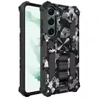 Camouflage Case For Samsung Galaxy A16 A15 A53 A36 A35 Shockproof Stand Cover