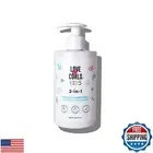 Love Ur Curls Kids - LUCK 2 in 1 Shampoo and Conditioner, Fragrance Free, Ped