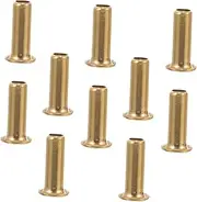 10pcs Oil Lines Fitting Oil Lines Inserts Compression Plumbing Fittings Material Tube Oil Lines Bushing Ferrule Hose Oil Lines Adapter Copper