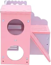 1Pc Hamster Sleeping Nest House for Hamsters Safe Construction Fun Game with Multiple Openings for Enhanced Playtime and Comfort
