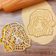Manga Christmas Girl Chibi Sweet Japan Anime Character Animation Cookie Cutter