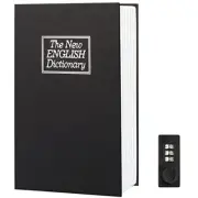Dictionary Diversion Secret Safe Lock Box with Combination Lock for Money Cash