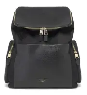 Storksak Alyssa Black & Gold Baby Bag