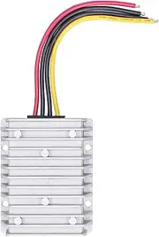 24V to 12V Converter, High Integration Heat Dissipation Voltage Regulator 480W DC Voltage Converter for Motors Car Navigation Systems