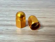Valve Cap Gold Old School BMX